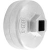 74mm 15 Flute Oil Filter Wrench, Cap Type Oil Filter Removal Tool Aluminum Oil Filter Cap Wrench for Cars (Model 903-3)