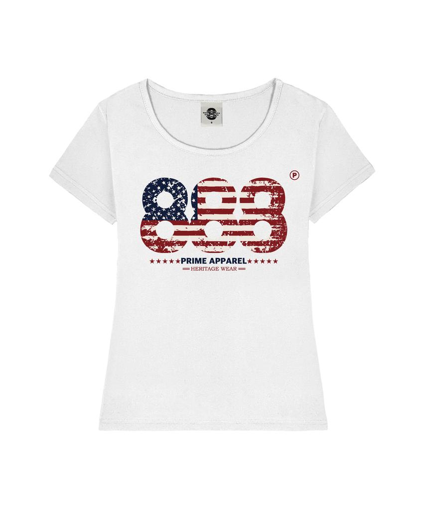 PRIMATE Apparel Women'S U-Neck Slim Fit Short Sleeve T-Shirt 6 Colors