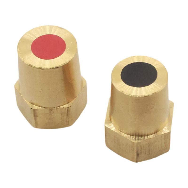 2 Pieces M8 Battery Terminal Binding Post Battery Connector Accessories, Wire Binding Post for Bus, Vehicles, Automobiles