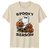 Spooky Season TShirt Halloween Autumn Gift For Him And Her