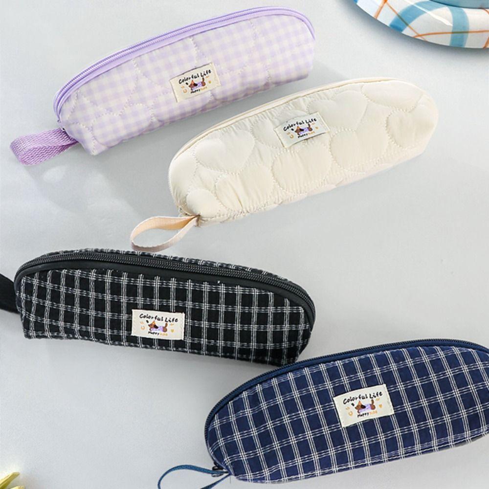 Large Capacity Pencil Case Portable Stationery Bag Lightweight Pen Pouch  Students Gift