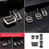 Stainless Steel Acclerator Pedal Covers for Ford Focus MK2 MK3 Kuga Escape 2013-2019 LHD AT MT Car Modification Accessories
