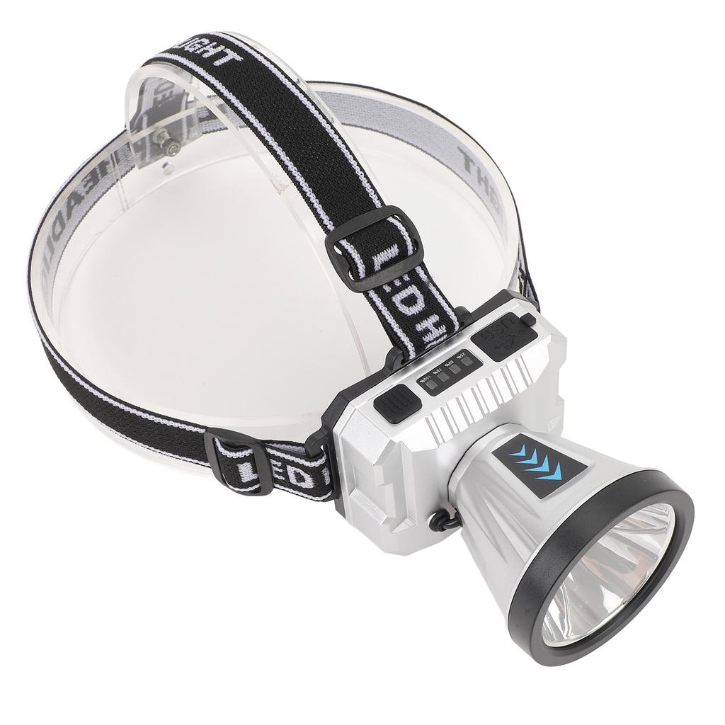 High Power Headlamp Rechargeable Super Bright LED Adjustable Angle Portable Outdoor Waterproof for C