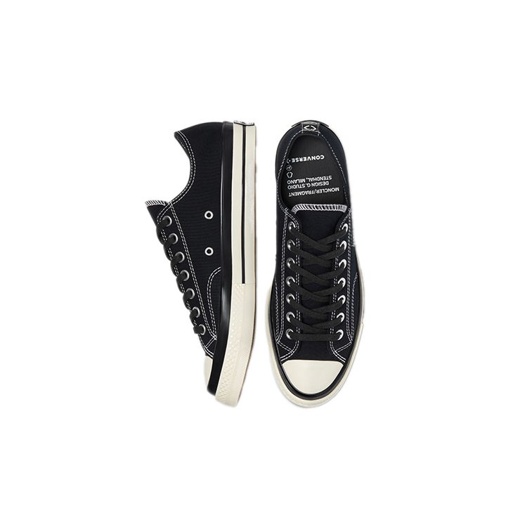 Fragment Design x Converse Chuck 70 Low Černé Unisex Tenisky Egret 172320C