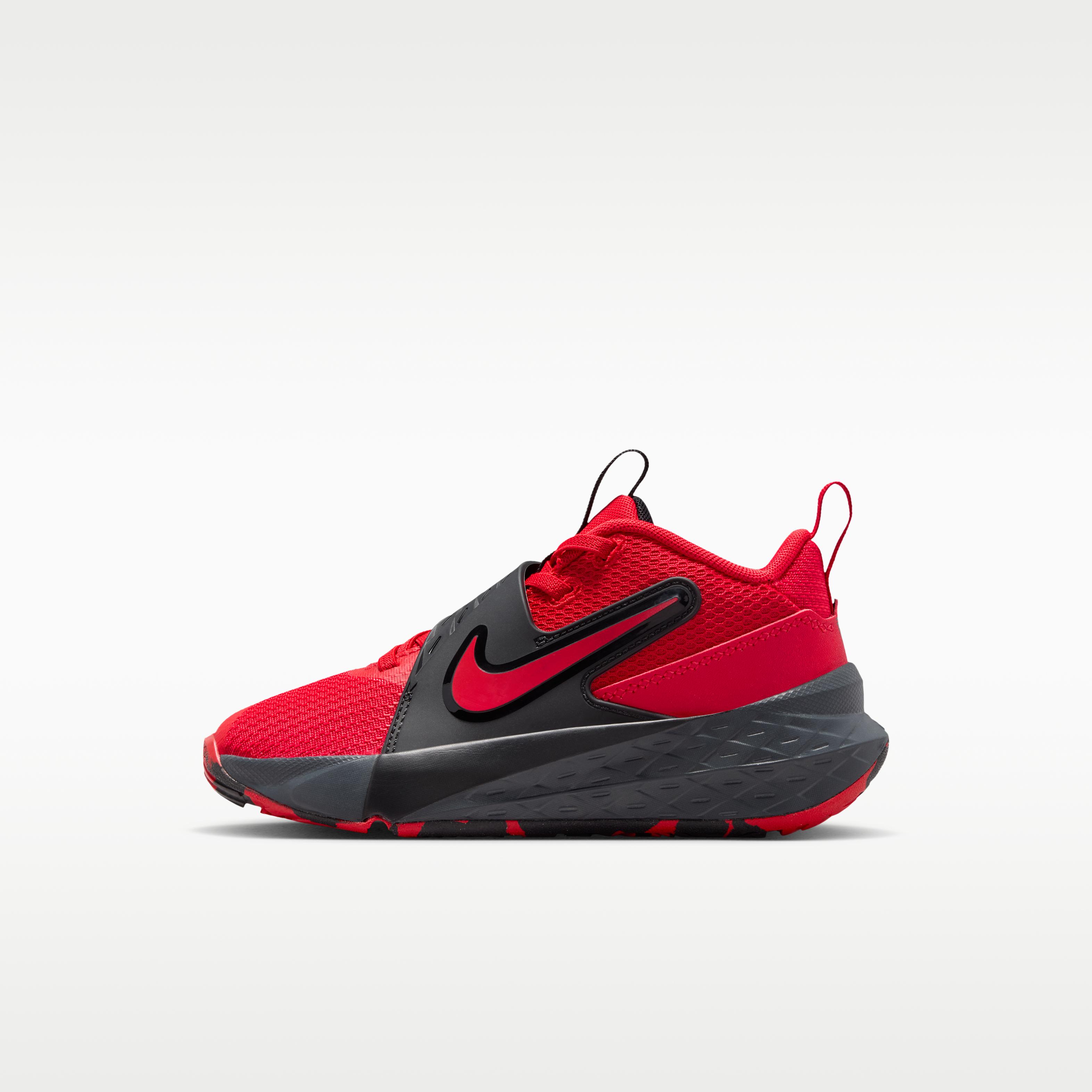 Nike Team Hustle D 12 University Red Black (PS) 28