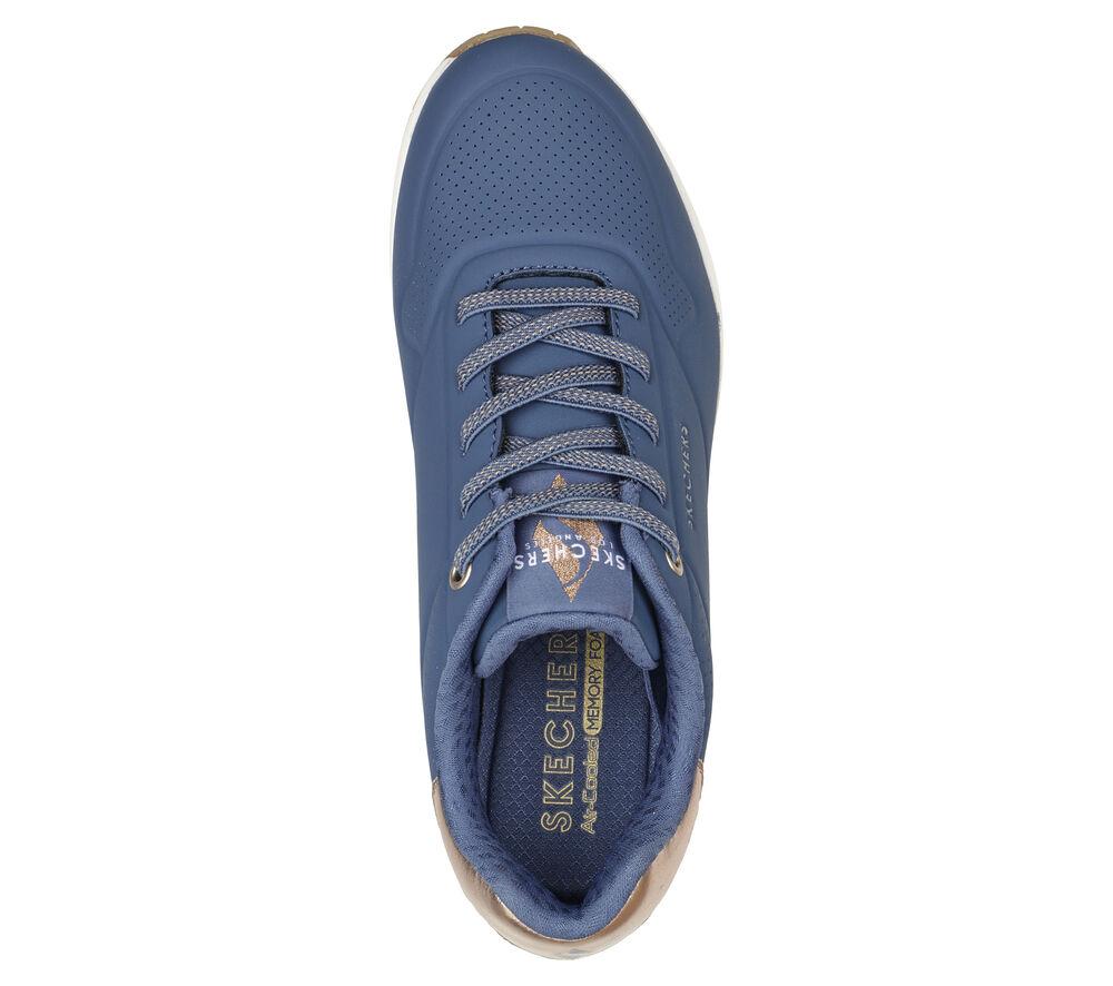 Sneakers Skechers Navy Blue Uno-Shimmer Away