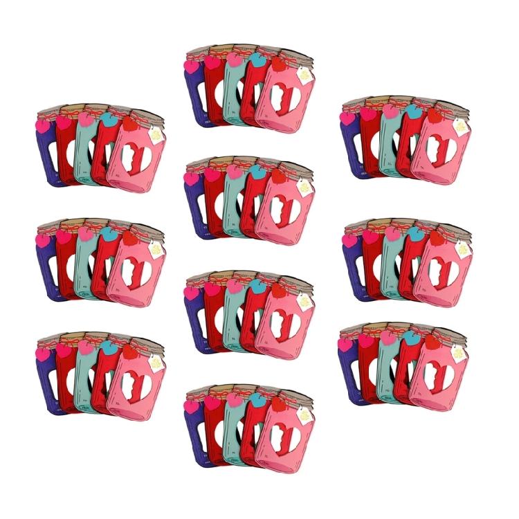 50 Pcs Valentines Day Exchange Cards Funny Valentines Gift Jar Valentines Day Cards for Exchange Party 1