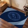 Tappeto in Cristallo di Velluto con Stampa del Sheffield Wednesday Football, Comodo Assorbente d'Acqua Antiscivolo per Pavimenti Interni