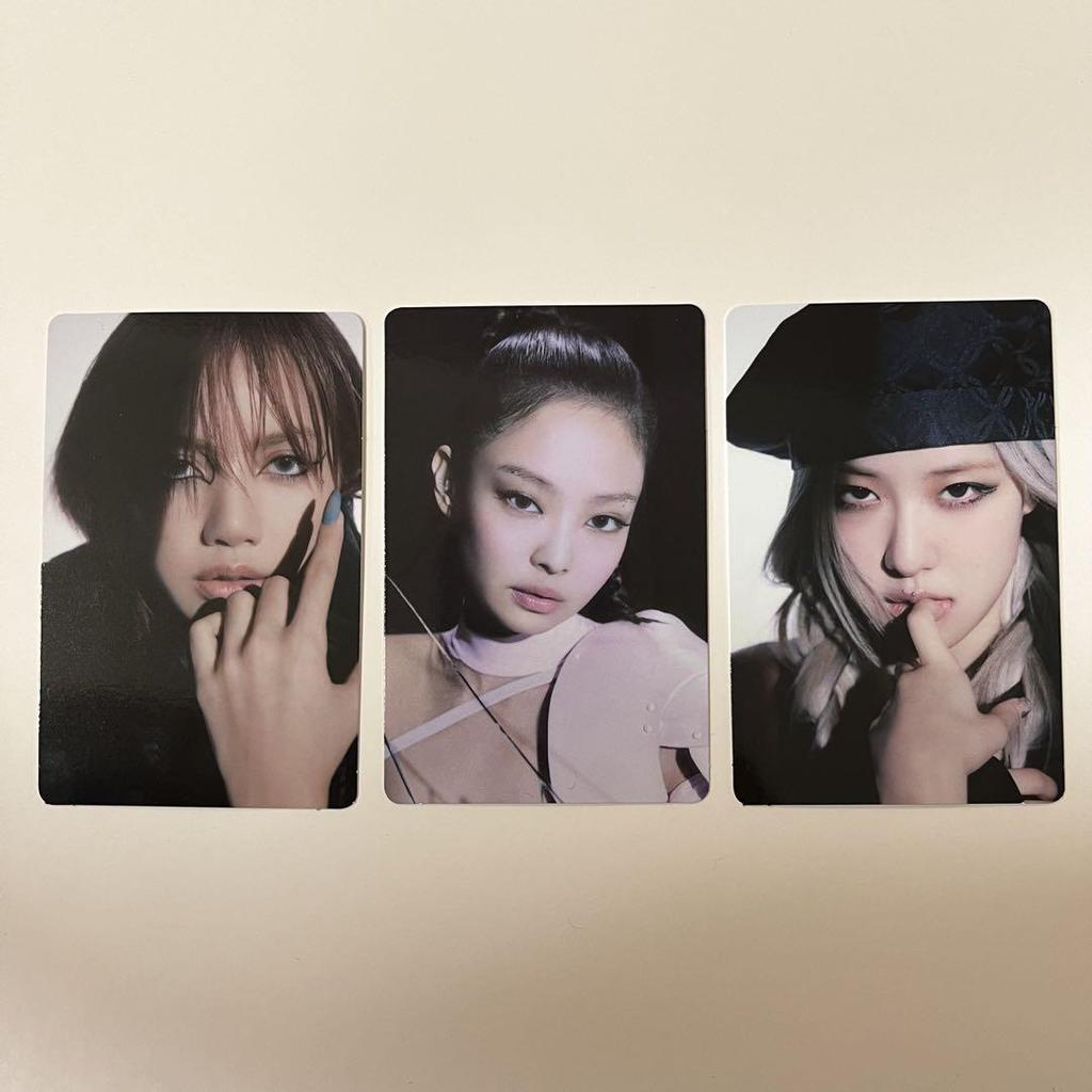 [USED] blackpink trading cards
