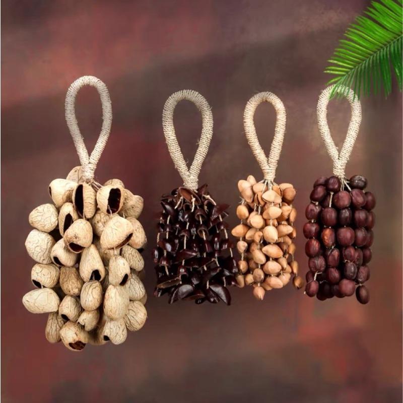 Natürliche Handglocke Nussschale Meditation Outdoor Windspiele Klangheilungsglocken Diapason Ethnische Musikinstrumente Perkussion