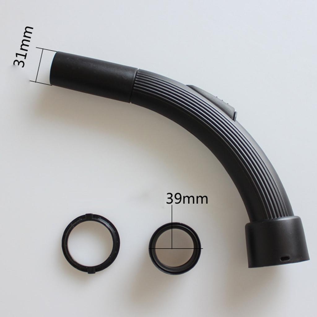 Black Hose Handle Connection For Hoover 32mm Handle Parts