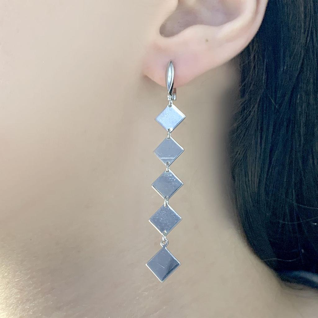 Stříbrné náušnice bez kamenů (1982662)