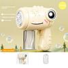 The Latest Leak Free Cartoon Dinosaur Hand Bubble Gun, Fully Automatic Multi Hole Light Bubble Machine, Children'S Gift Toys