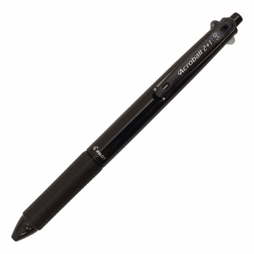 

Многофункциональная ручка Pilot Acroball 2+1 0,5 черная BKHAB40EFB