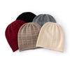 100% High Quality Wool Warm Knitted Hat with Customizable Embroidery Logo for Autumn and Winter Travel