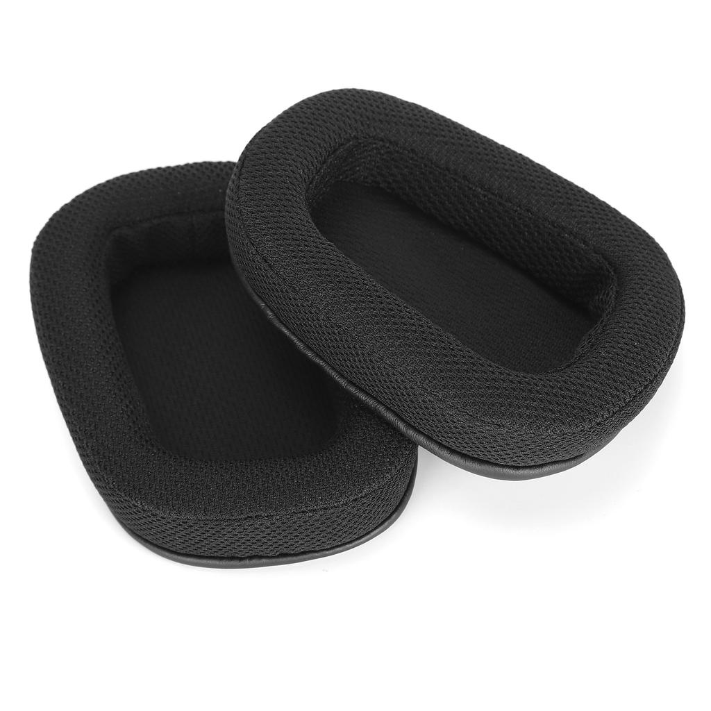 Ear Cushion Pads Sponge Breathable Mesh Replacement Earpads Cover Compatible for Logitech G633 G933
