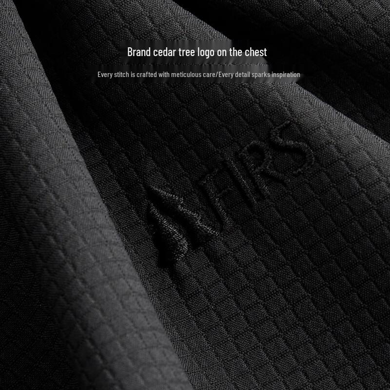 Shanshan Men's Padded Fleece-Lined Hooded Windproof Jacket