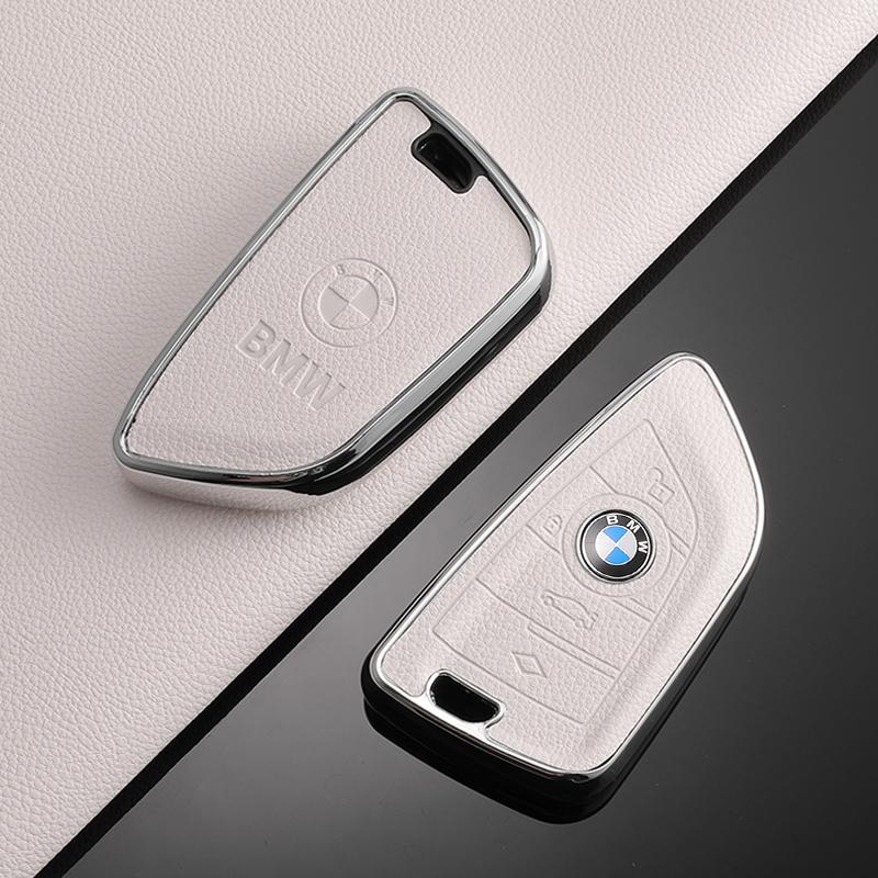 AAAXE1 for BMW 1 2 3 5 7 Series X1 F48 X3 G20 X4 X5 G05 X6 F16 M40i M440i G02 G31 G23 F34 F15 F40 IX3 TPU Leather Case Car Key Cover