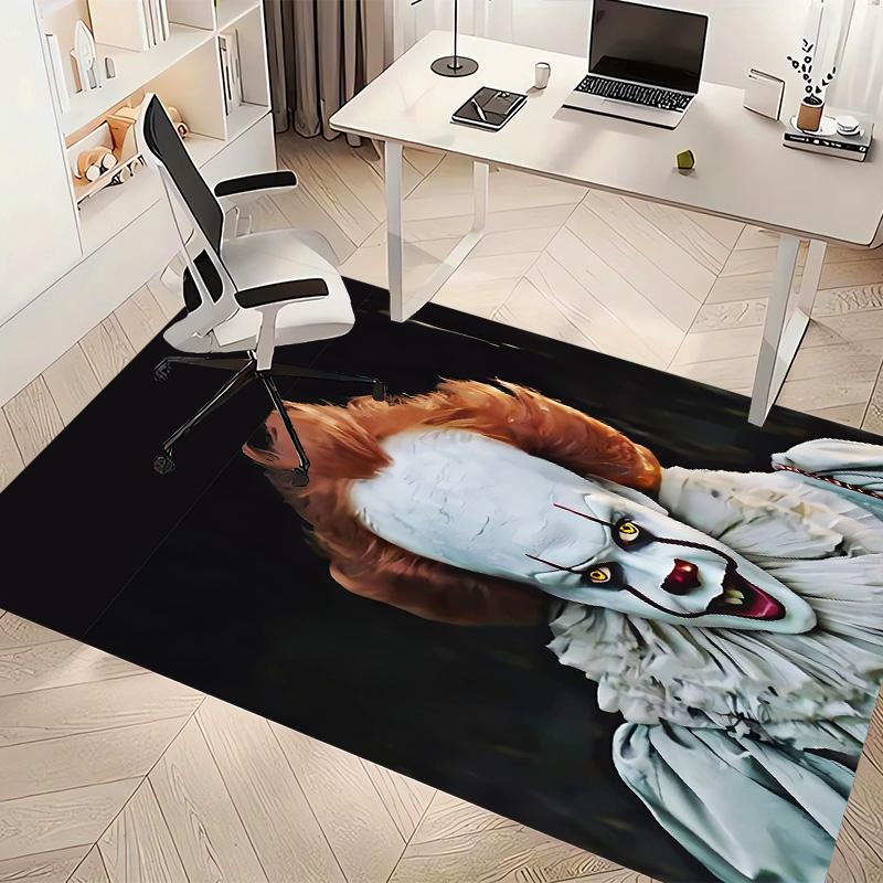 Pennywise the Dancing Clown3 Printed Absorbent Washable Carpet, Non-Slip Bathroom Mats, Kitchen Rugs, Yoga Mat,Living Room Entrance, Camping Picnic Ru
