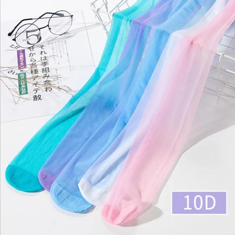 18Colors Woman Sexy Tights Candy Color 10D Pantyhose Ultrathin Tights Women Seamless Spring And Summer Long Stockings  New