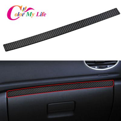 Color My Life ABS Intérieur Voiture Rangement Boîte à Gants Décoration Garniture Autocollant pour Ford Focus 2 MK2 2005 - 2011 LHD