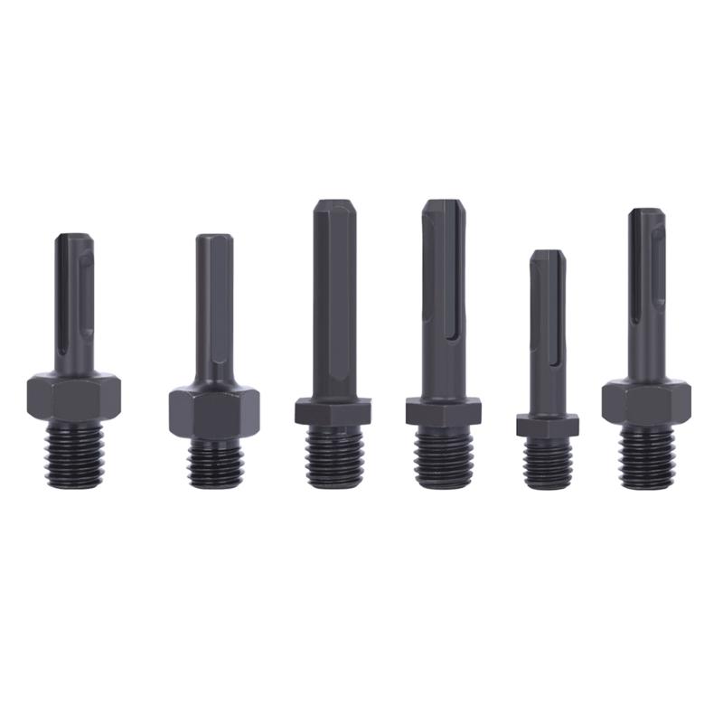 Upgraded Core Drill Adapter Stainless Steel SDS-Plus Shank Easy Installation Manual Repair Tool Used for Hammer Drill