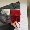 Mini bag women's 2025 new trendy autumn popular fashion super fire shoulder bag crossbody mobile phone bag small square bag