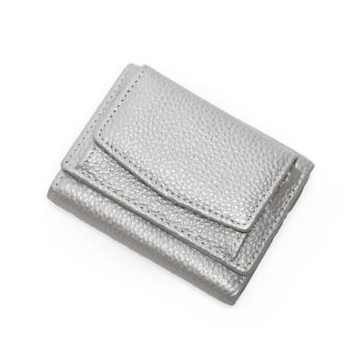 SUMIME Mini Tri-fold Wallet for Men and Women, Compact, Approximately 70g, Lightweight, RFID-Proof, with Bill Compartment, Coin Purse, and 6 Card