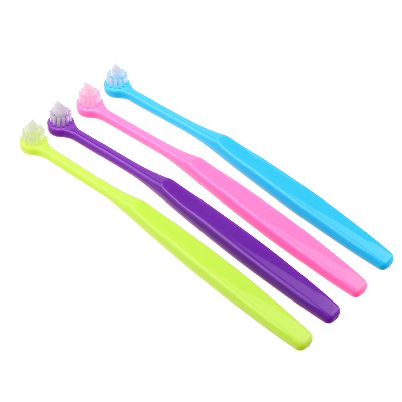 1Pc Orthodontic Interdental Brush Single-Beam Soft Toothbrush for Oral Care Small Head Soft Hair Design for Adult Teeth Cleaning