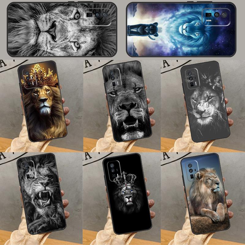 Animal Lion Case For Xiaomi 15 Ultra 13 14 11T 12T 13T 14T Pro POCO X7 X3 X5 X6 Pro M6 F5 F6 Pro Cover