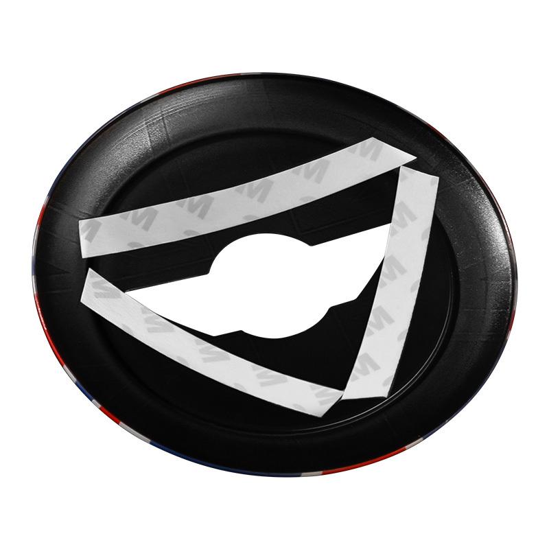 Car Steering Wheel Sticker Interior Styling Accessories Union Jack Style For Mini Cooper R50 R52 R53 2001 2002 2003 2004 2005