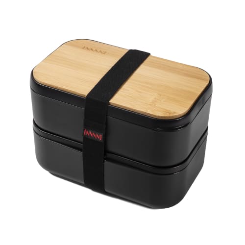 Premium Bento Box for Men, 2000ml Large Capacity, Two-Tier Lunch Box with Valve, Adjustable Dividers, Dishwasher and Microwave Safe, Simple, Stylish,