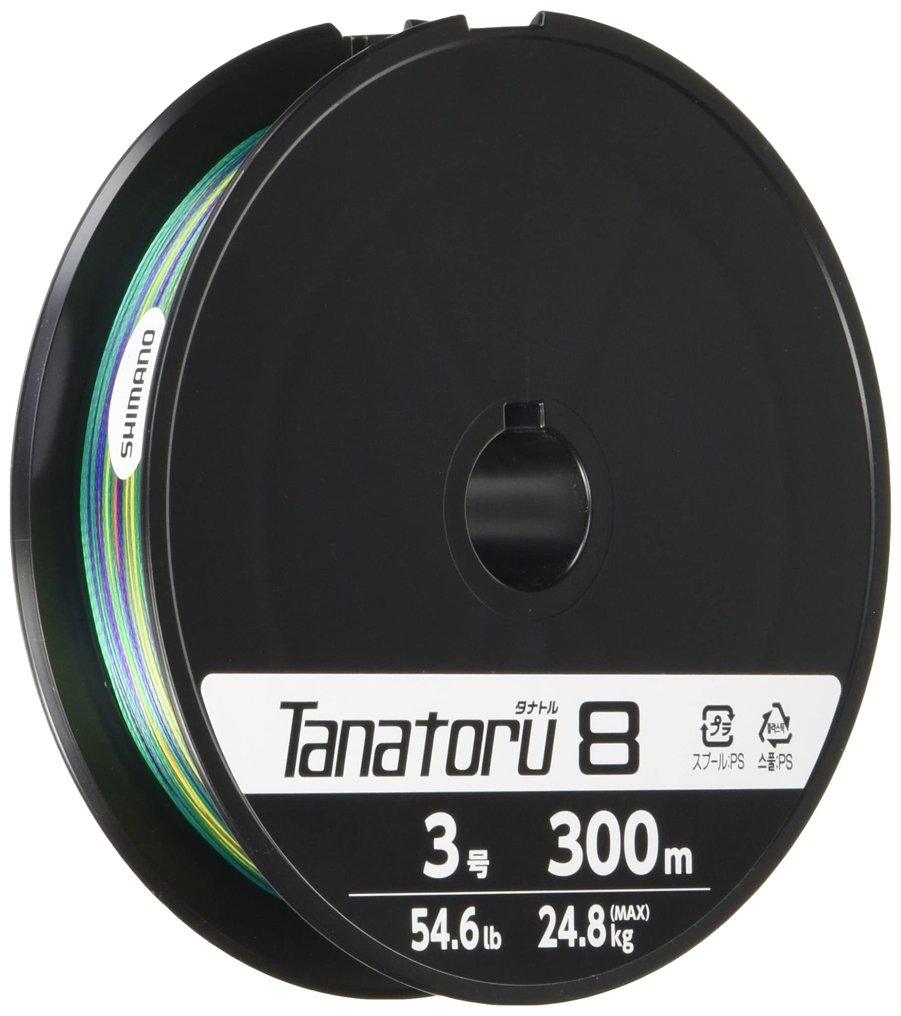 

SHIMANO PE Line Tanator 8 300m Fishing Line Line 3 3.0 54.6lb PL-F78R