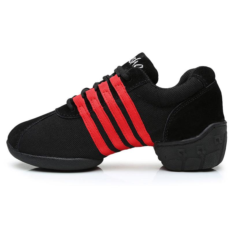 Dance Sneakers Unisex Sport Dance Shoes Women's Girls Modern Sport Hip Hop Jazz Sneakers Shoe Salsa Square Dancing Shoes
