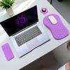 3pc Ergonomic Wrist Rest Mouse Pad Comfortable Wrist Support Non Slip High Elastic Memory Cotton Mousepad For PC Laptop Computer