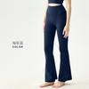 No size yoga flared pants women's high waist hip yoga clothes fitness average size no micro-pull yoga pants