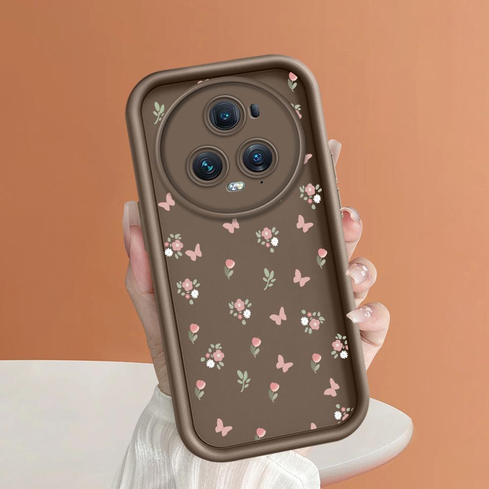 Miękki silikonowy kwadratowy wzór drabiny drukowany na telefonie obudowa pełna osłona aparatu odporna na wstrząsy gumowa obudowa ochronna dla Huawei Honor