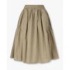 Side Shirring Flare Skirt 7115335702