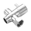 Three Function 3 Way Shower Head Diverter Valve G1/2 Shower Head Diverter  Faucet