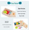 Hanoi Tower Wooden Puzzle Toy for Logical Thinking - Eight Layers for Early Education and Elementary Students