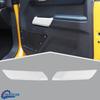 Door Handle Shell Decorative Cover Trim For Ford Bronco +White 2 Doors ABS
