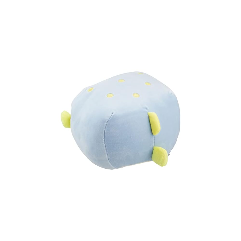 Ribuhato Bolster Marshmallow Aquamie Boxfish Plush Toy 22cm Long Cushion Support Pillow