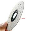4" 100mm Diamant Trockenschnittscheibe Platten Porzellan Keramik Fliesen Marmor Dünne Trennscheiben für Marmormaschine, Winkelschleifer