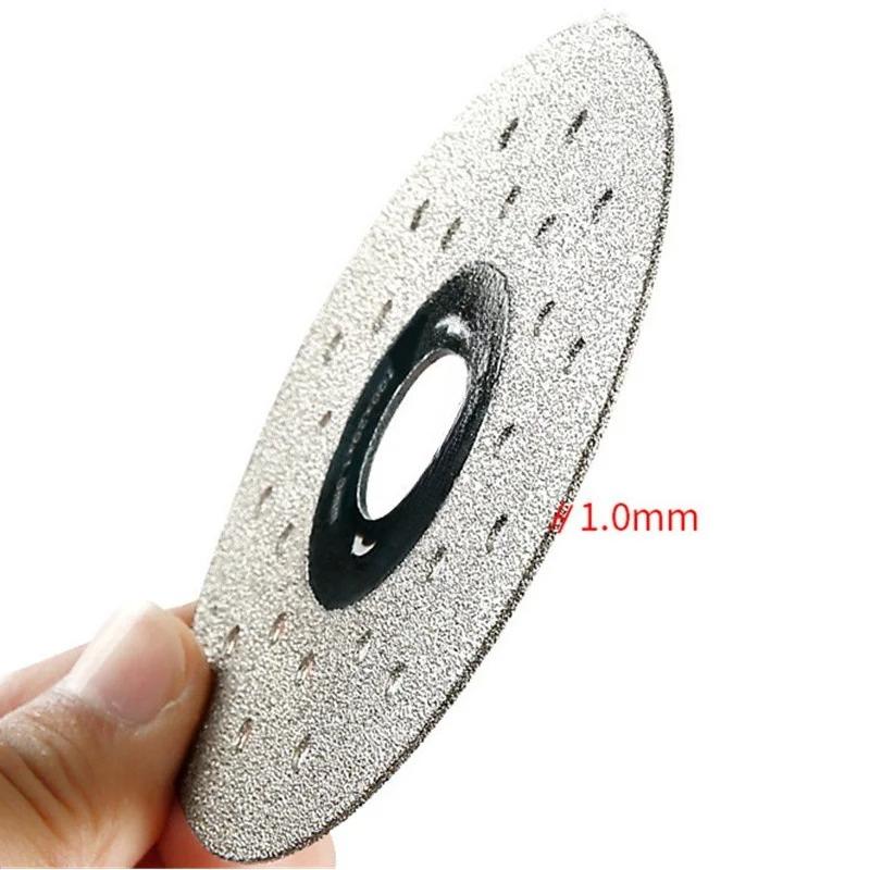 4" 100mm Diamant Trockenschnittscheibe Platten Porzellan Keramik Fliesen Marmor Dünne Trennscheiben für Marmormaschine, Winkelschleifer