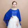 Breathable Polyester Yarn Shawl Wrap For Women Outdoor Activity Sun Protective Capes Scarf for Vacation and Formal Event