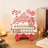 Christmas 25 days Countdown desktop calendar decoration Pink