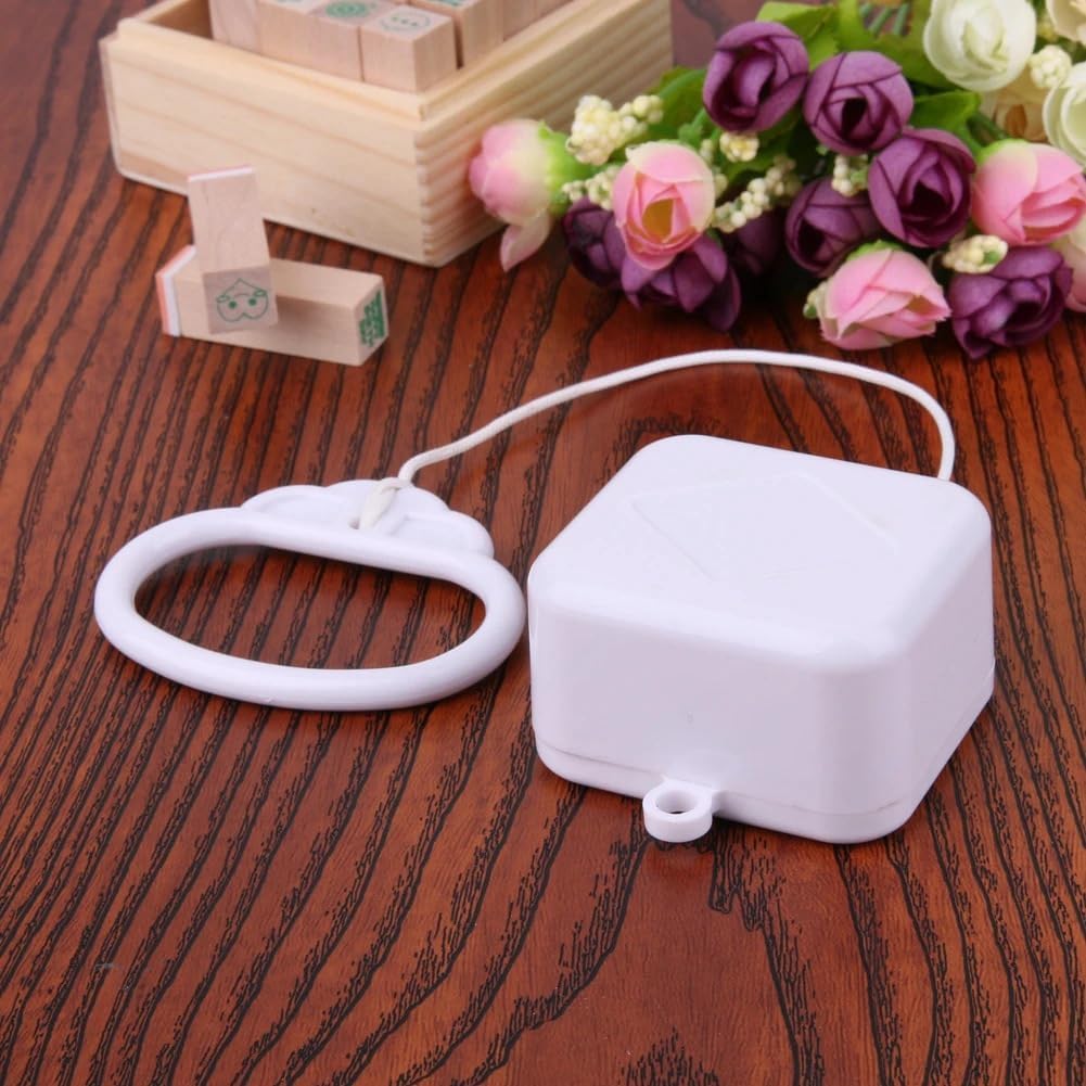 5Pcs Pull String Cord Music Box Waterproof Pull String Music Box with Classic Lullaby Melody Wind Up Music Box