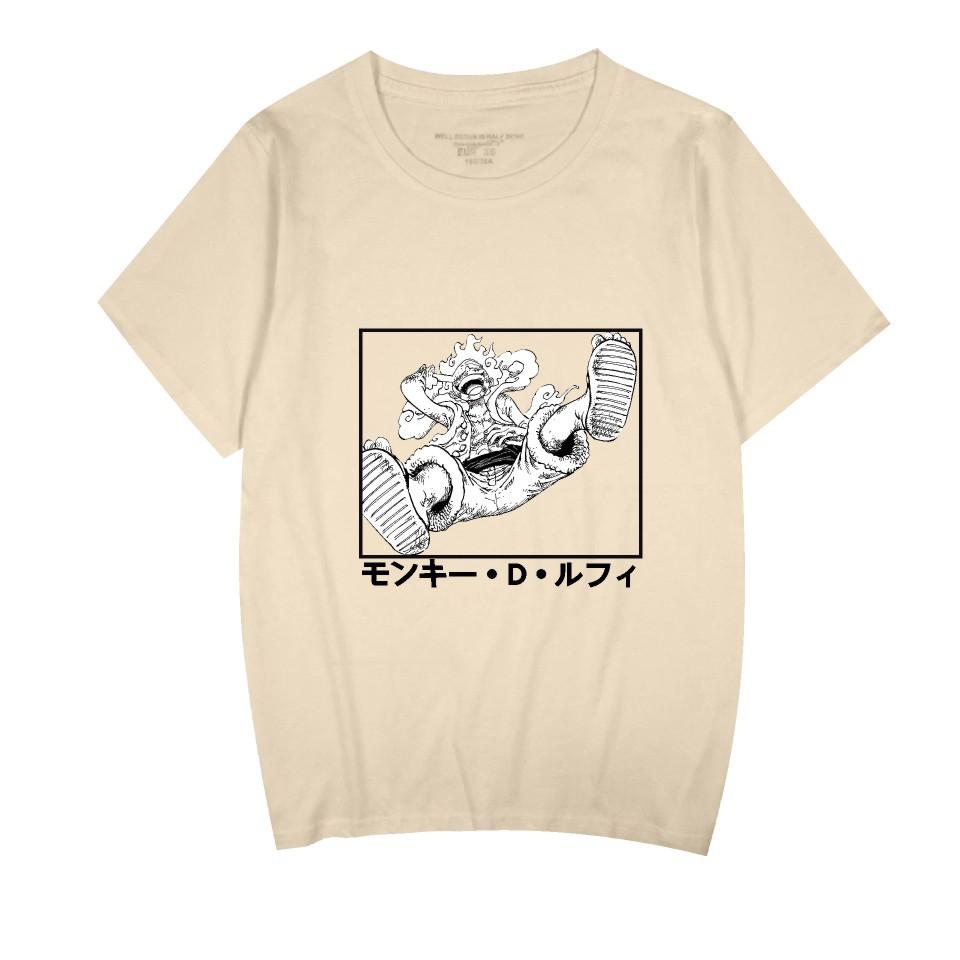 ONE PIECE Anime Print Oversized T Shirt Women Men Boys Girls Summer Short Sleeve Funny Tshirt Graphic Tee Harajuku Tops