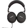 Denon AH D1200 Over-Ear-Premium-Kopfhörer mit In-Wire-Fernbedienung und Mikrofon, schwarz 