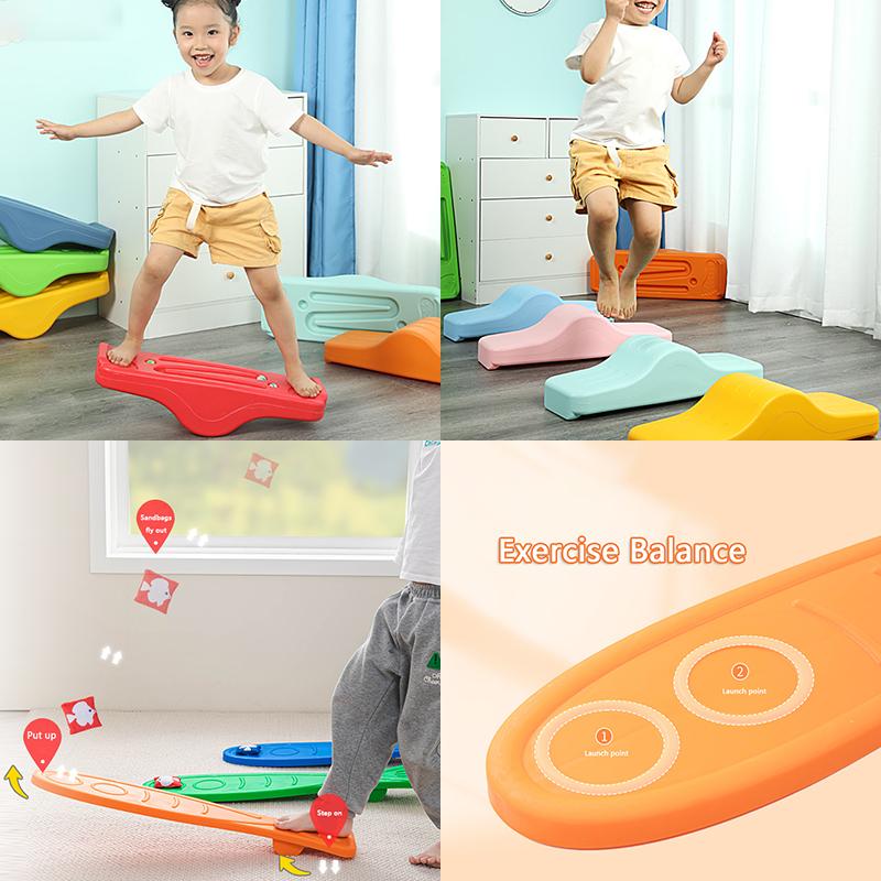 Children Outdoor Toy Balan Stepping stone Foot Tactile Sensory Integration Training Social Game Montessori  Autism Therapy Toy